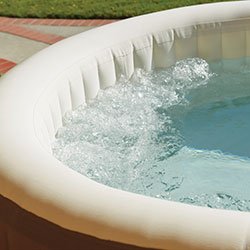 Bulles Spa Gonflable 140 diffuseurs de bulles paroi intex spa gonflable