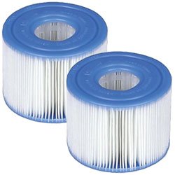 lot de 2 cartouches de filtration pour spa Intex bulles 6 places rond