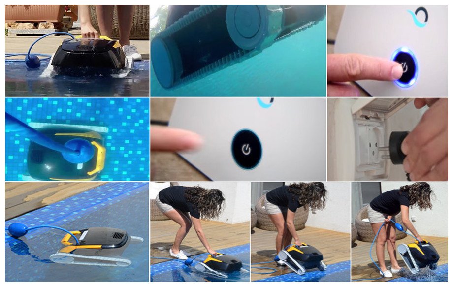 utilisation du robot de nettoyage de piscine Dolphin E25