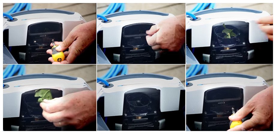 entretien de l'impulseur du robot Dolphin E25