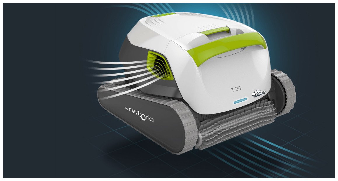 système de navigation powerstream du robot dolphin t35