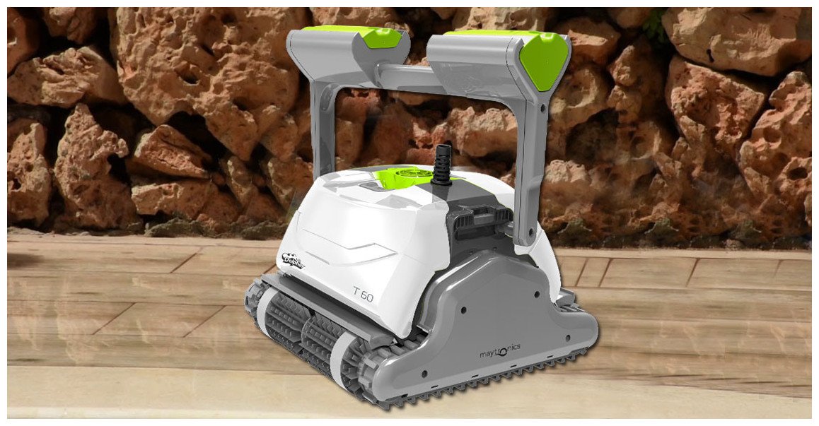 robot nettoyeur de piscine Dolphin t60 en situation