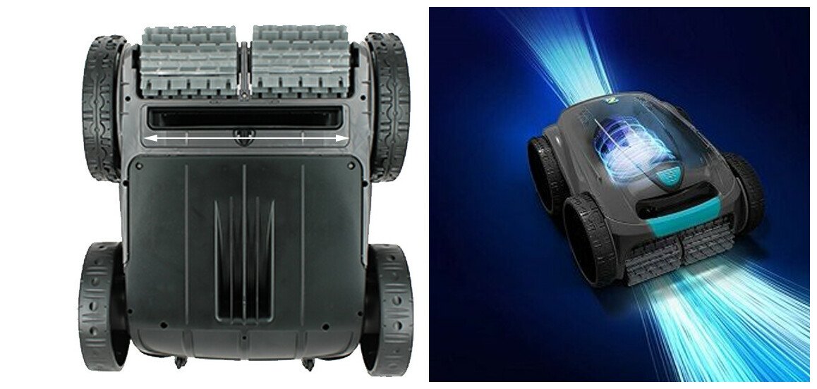 large bouche d'aspiration du robot piscine zodiac vortex ov3480