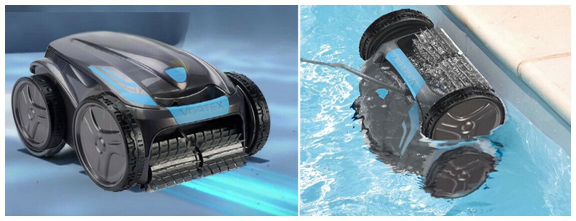 déplacement du robot de piscine zodiac vortex ov3480