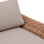 Fauteuil de salon de jardin SAVINIA Tahini – Image 3