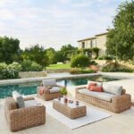 Fauteuil de salon de jardin SAVINIA Tahini – Image 6