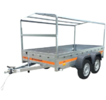 Remorque bâchée double essieu TEMA 263X125 cm ECO2612/2 Gris – Neuve – DESTOCKAGE – Image 2