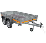 Remorque bâchée double essieu TEMA 263X125 cm ECO2612/2 Gris – Neuve – DESTOCKAGE – Image 5