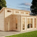 Chalet de jardin Landes ISO avec annexe