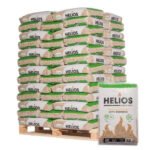 PELLETS DE BOIS HELIOS – PALETTE DE 65 SACS DE 15 KG