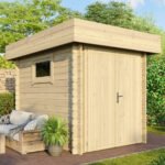 Abri moto ROVETO 4,7m² – 28mm - Neuf - DESTOCKAGE