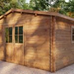 Abri de jardin traité autoclave Marmande 18 Ep 28mm