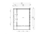 CHALET DE JARDIN YAHA 12M² - 44MM – Image 2