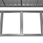 Abri de jardin en métal gris 257x205x177cm – Neuf – DESTOCKAGE – Image 7