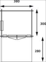 Chalet de jardin Laponie-40 B – Image 4